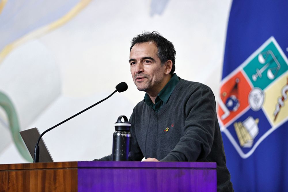 “¿Necesidad o nostalgia? El programa de la educación pública en el siglo XXI” fue el nombre de la charla magistral del académico.